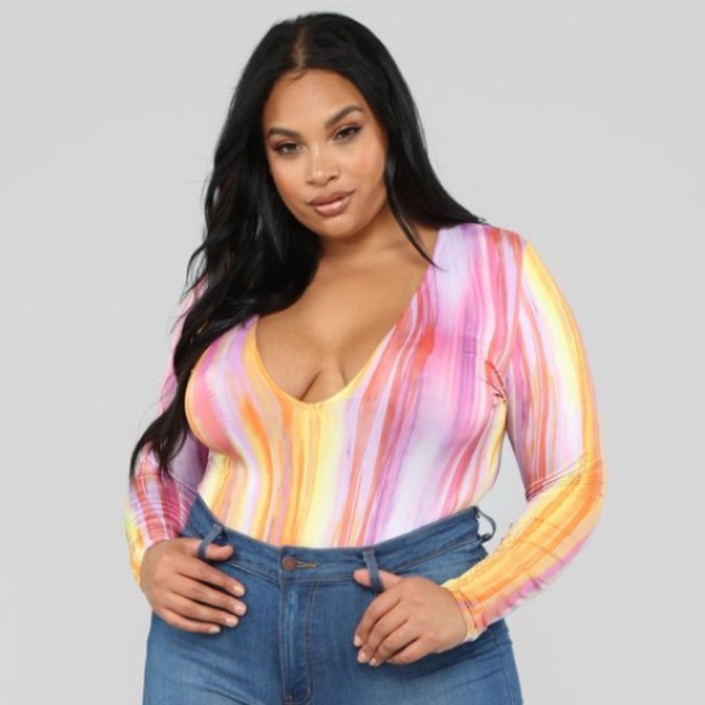 Multicolor bodysuit - Picture 2 of 5